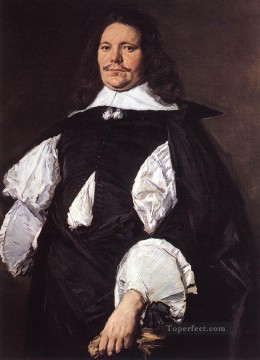 フランス・ハルス Painting - 男の肖像 2 オランダ黄金時代 フランス・ハルス